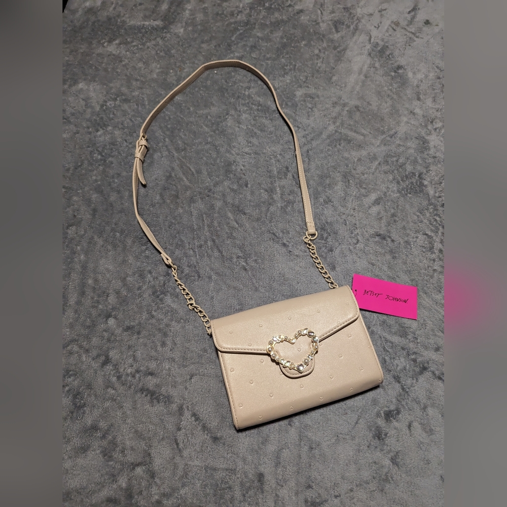 Betsey Johnson crossbody purse